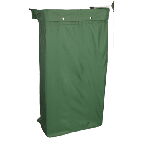 Federal Industrial Textile® Housekeeping Cart Bag Fold Over Flaps, 12 x 18 x 36, Nylon Brown